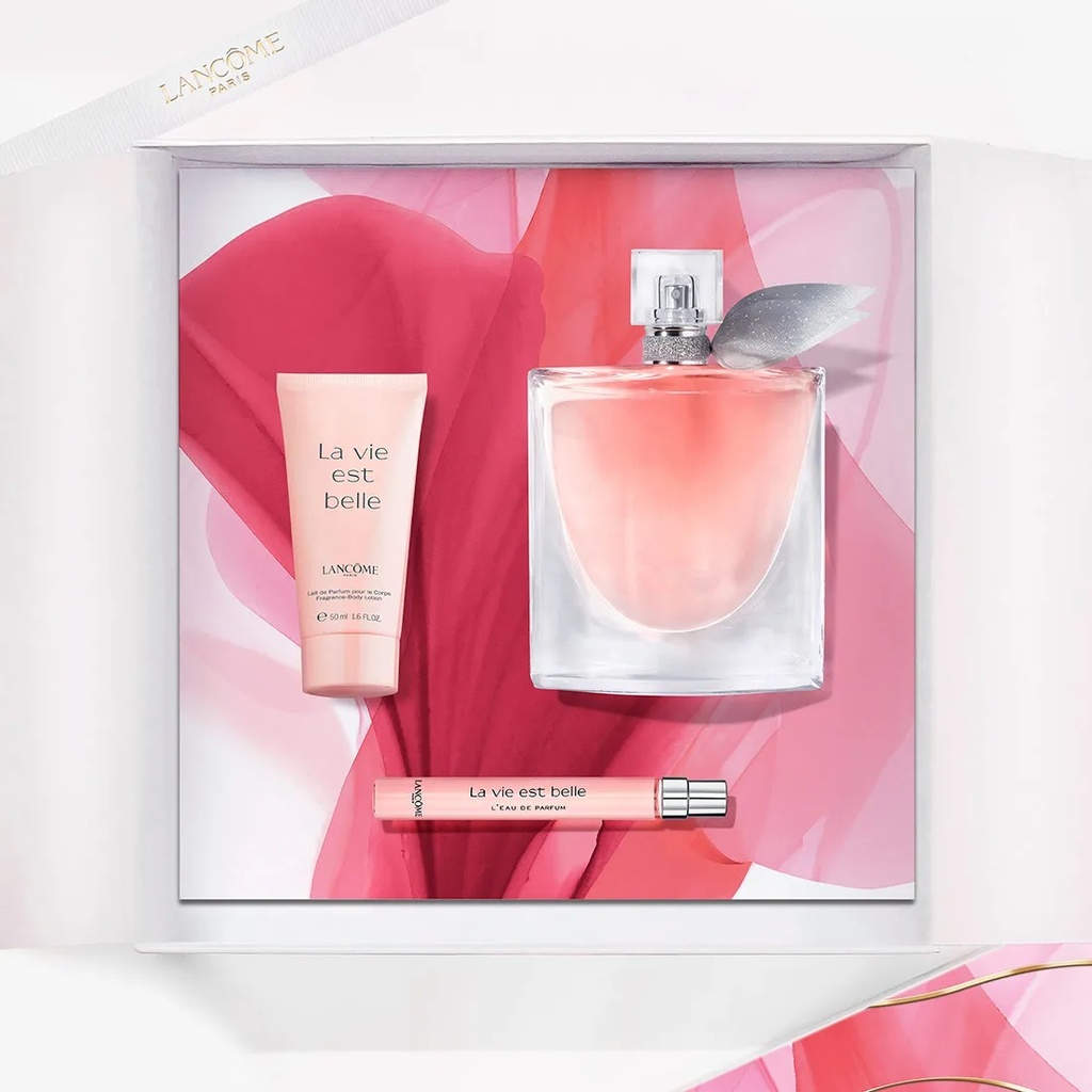 LA VIE EST BELLE Eau De Parfum SET (100ML+10ML+LOTION 50ML) 