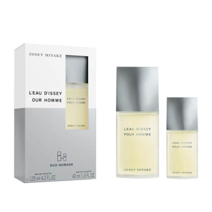 Issey Miyake  Men's L'eau D'issey Homme Gift Set  EDT 125ML 40ML