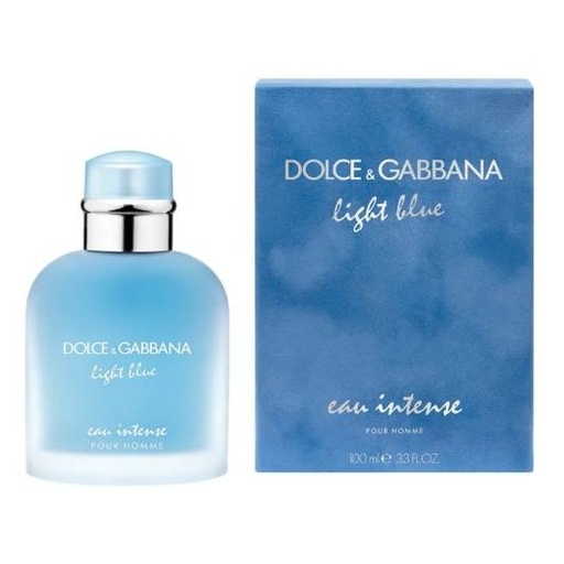 [M] Dolce&Gabbana Light Blue Eau Intense Pour Homme For Men Eau De Parfum 100ML