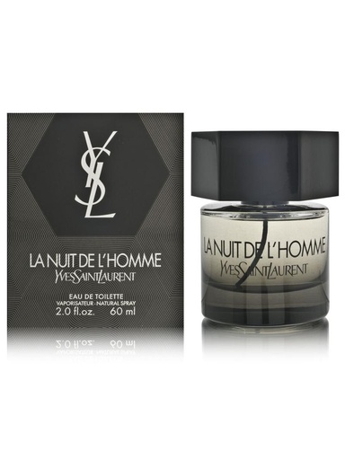 YSL La Nuit De L`Homme For Men Eau De Toilette 60ML