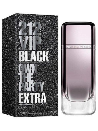 Carolina Herrera 212 VIP Black Extra Limited Edition For Men Eau De Parfum 100ML