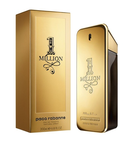 Paco Rabanne 1 Million Eau De Toilette For Men - 200ml