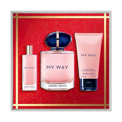 GIORGIO ARMANI MY WAY EDP SET (90ML+15ML+LOTION 50ML)