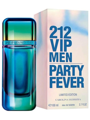 Carolina Herrera 212 Vip Party Fever Limited Edition For Men Eau De Toilette 100ML